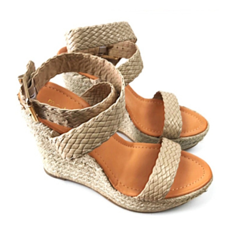 NEW  Women's Narla Ankle Strap Wedges Shoes Sandal - Picture 3 of 4